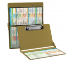 WhiteCoat Clipboard® - Tactical Brown Ovarian/Adnexal Sonography Edition